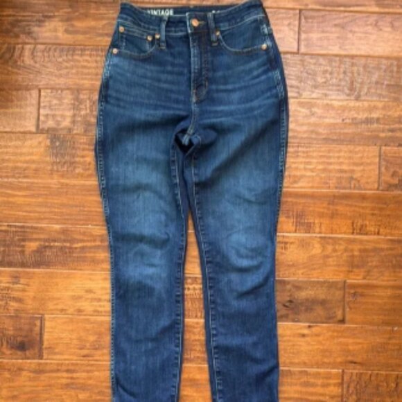 J.Crew Vintage Slim Straight Women's Denim Jeans, size 26 - Picture 1 of 6